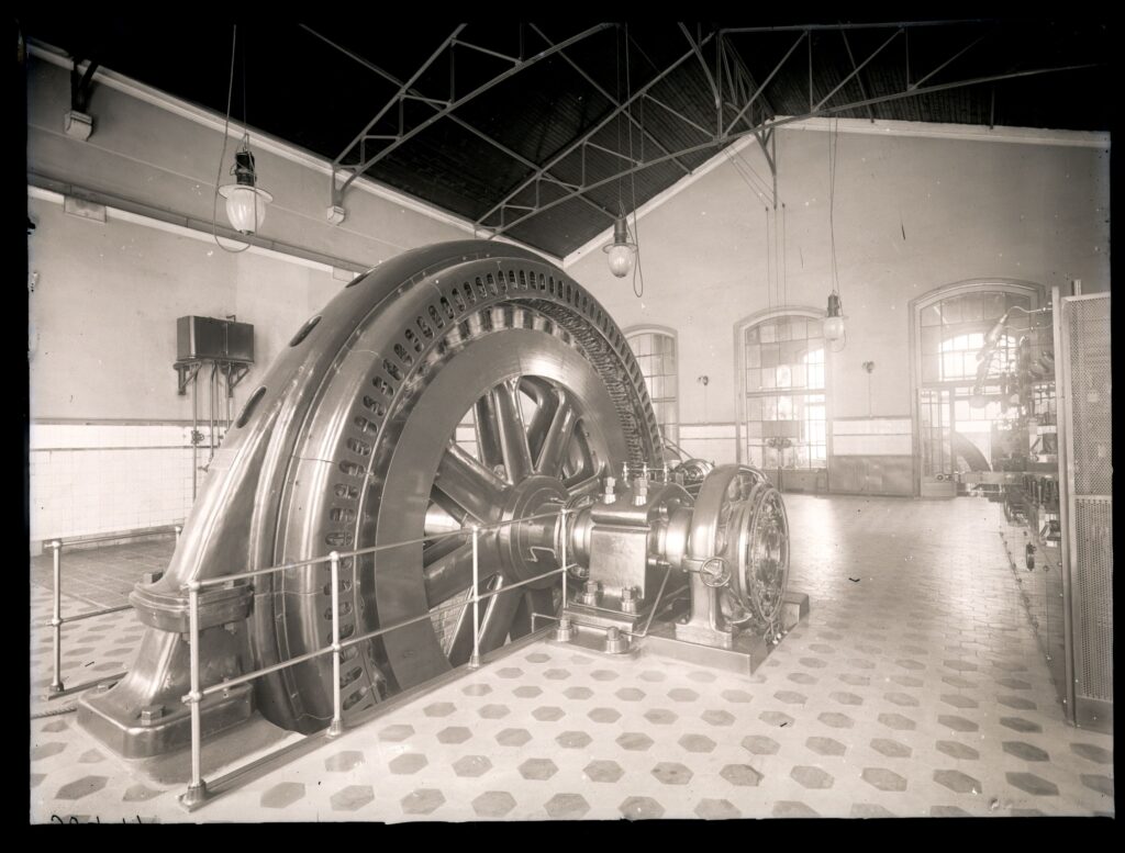 The original factory building