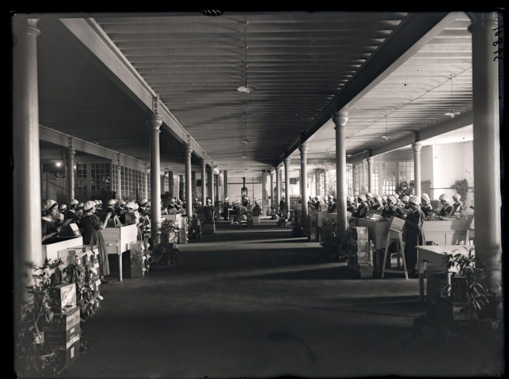 The original factory building