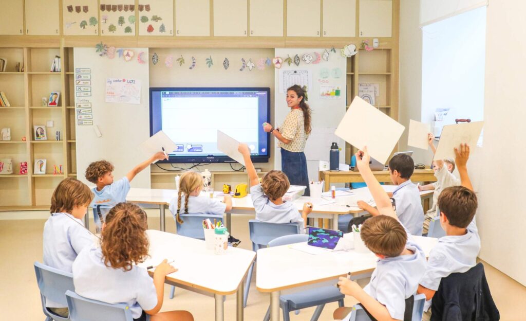 Year 4 students during a lesson