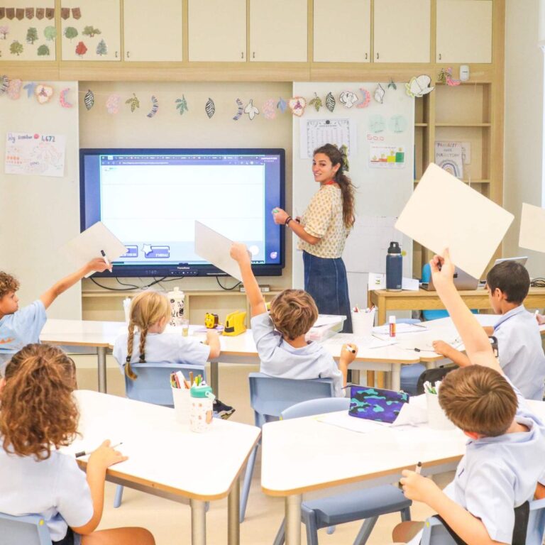 Year 4 students during a lesson