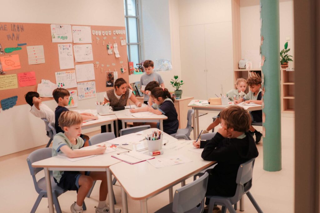 Year 4 classroom at The Lisboan