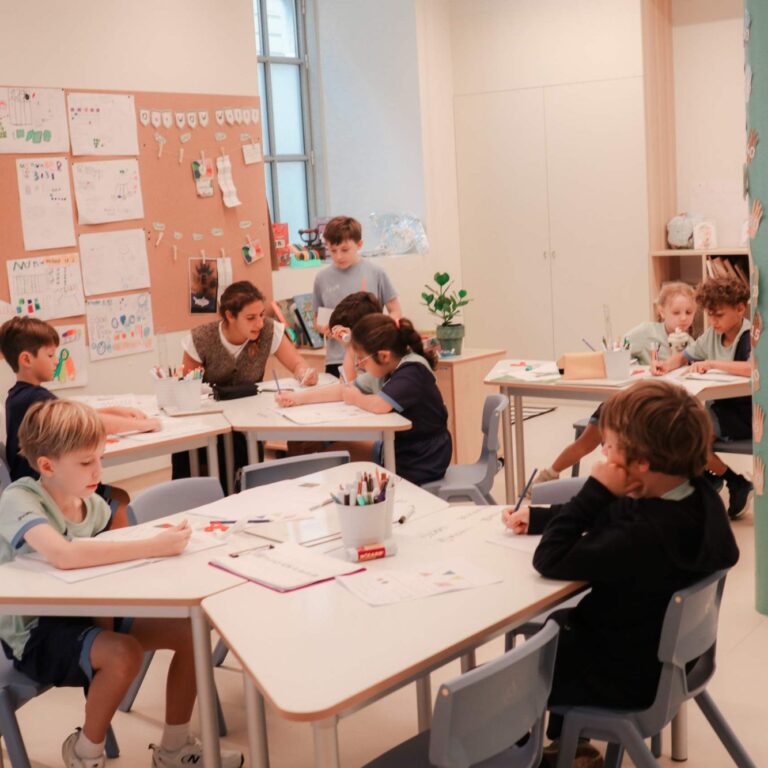 Year 4 classroom at The Lisboan